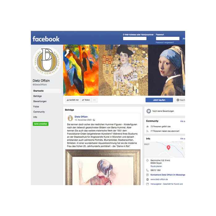 Facebook | Dietz-Offizin